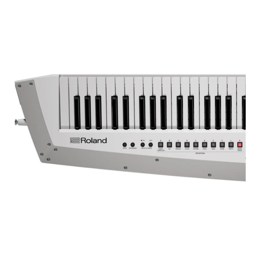 Roland AX-Edge 49-Key Keytar with Velocity, and Channel After Touch (White)