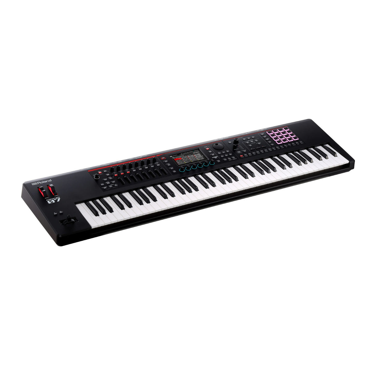 Roland 76-Note FANTOM-07 Synthesizer Keyboard With Color Touchscreen