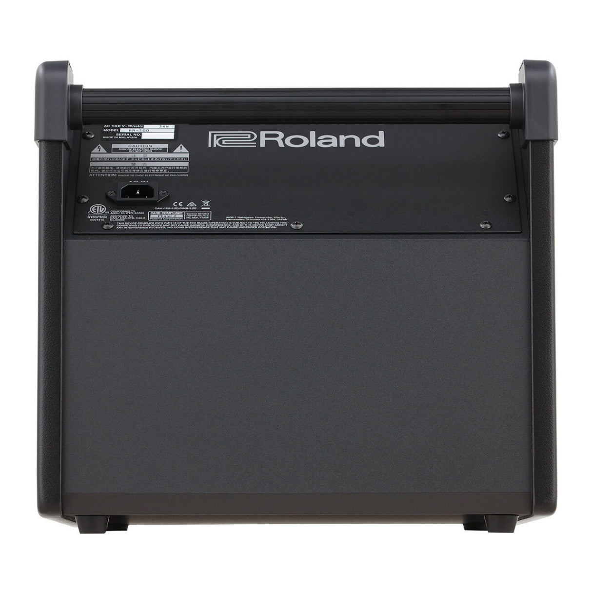 Roland PM-100 Compact 80-Watt Electronic V-Drum Set Monitor with Onboard Mixer