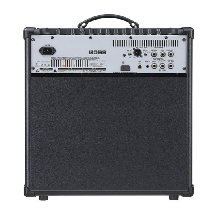 Boss Katana-110 Bass 1 x 10-inch 60-Watt Portable Class AB Power Amp Bundle