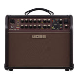 BOSS Acoustic Singer Live 60-Watt Bi-Amp Amplifier with Instrument Cables Bundle