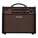 BOSS Acoustic Singer Live LT 60-Watt Bi-Amp Acoustic Guitar Amplifier Bundle