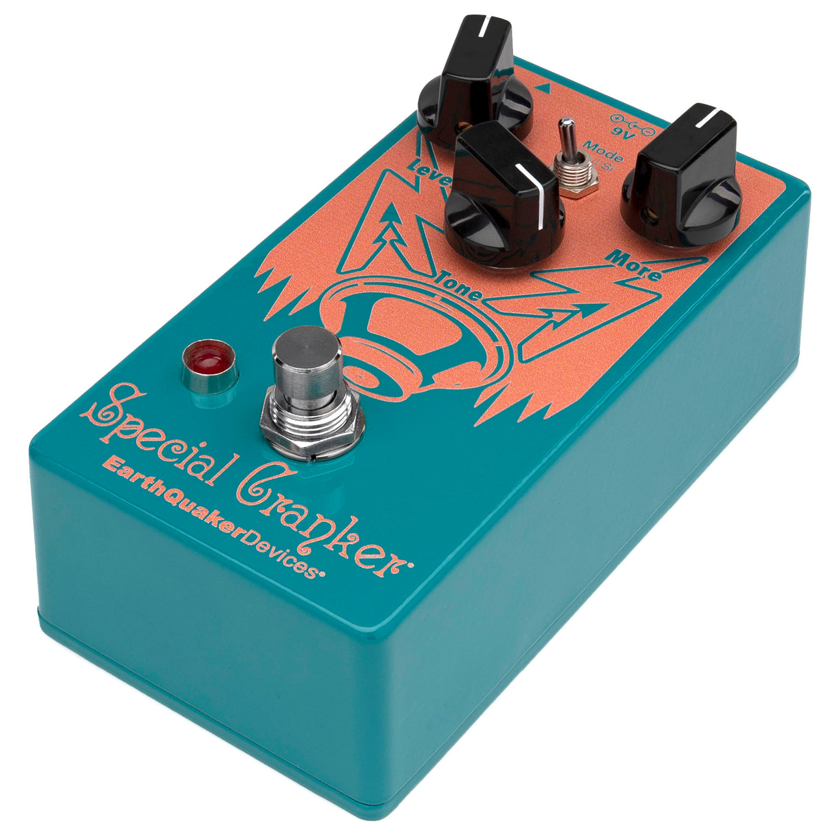 EarthQuaker Devices Special Cranker Overdrive Analog Distortion Pedal Water Blue