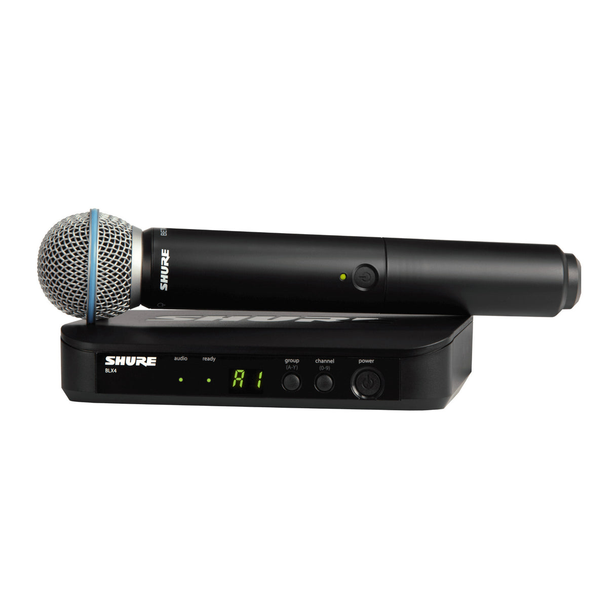 Shure BLX24/B58 10 mW Wireless Handheld Microphone System with H10 Band