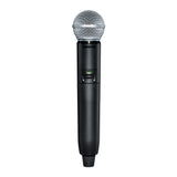 Shure GLXD124R+/85 Z3 Frequency Band Digital Wireless Combo System with SM58