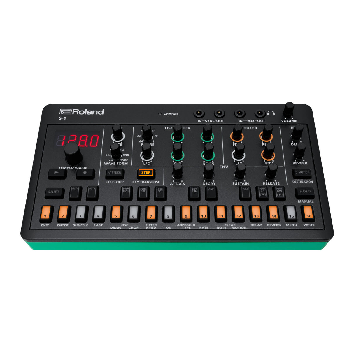 Roland Ultra-Portable Sturdy D-Motion Tweak Synthesizer with 64-Step Sequencer