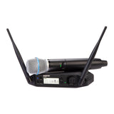 Shure GLXD24+/B87A Z3 Frequency Band Digital Wireless Handheld System (Black)