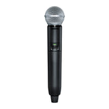 Shure GLXD24+/SM58 Z3 Frequency Band Digital Wireless Handheld System (Black)