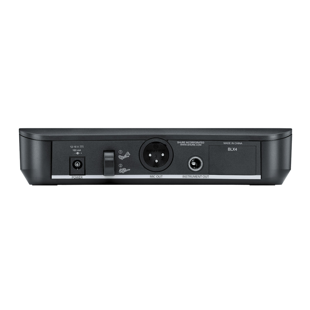Shure BLX24/PG58 Wireless Vocal System with PG58 Microphone, H9 Frequency Band