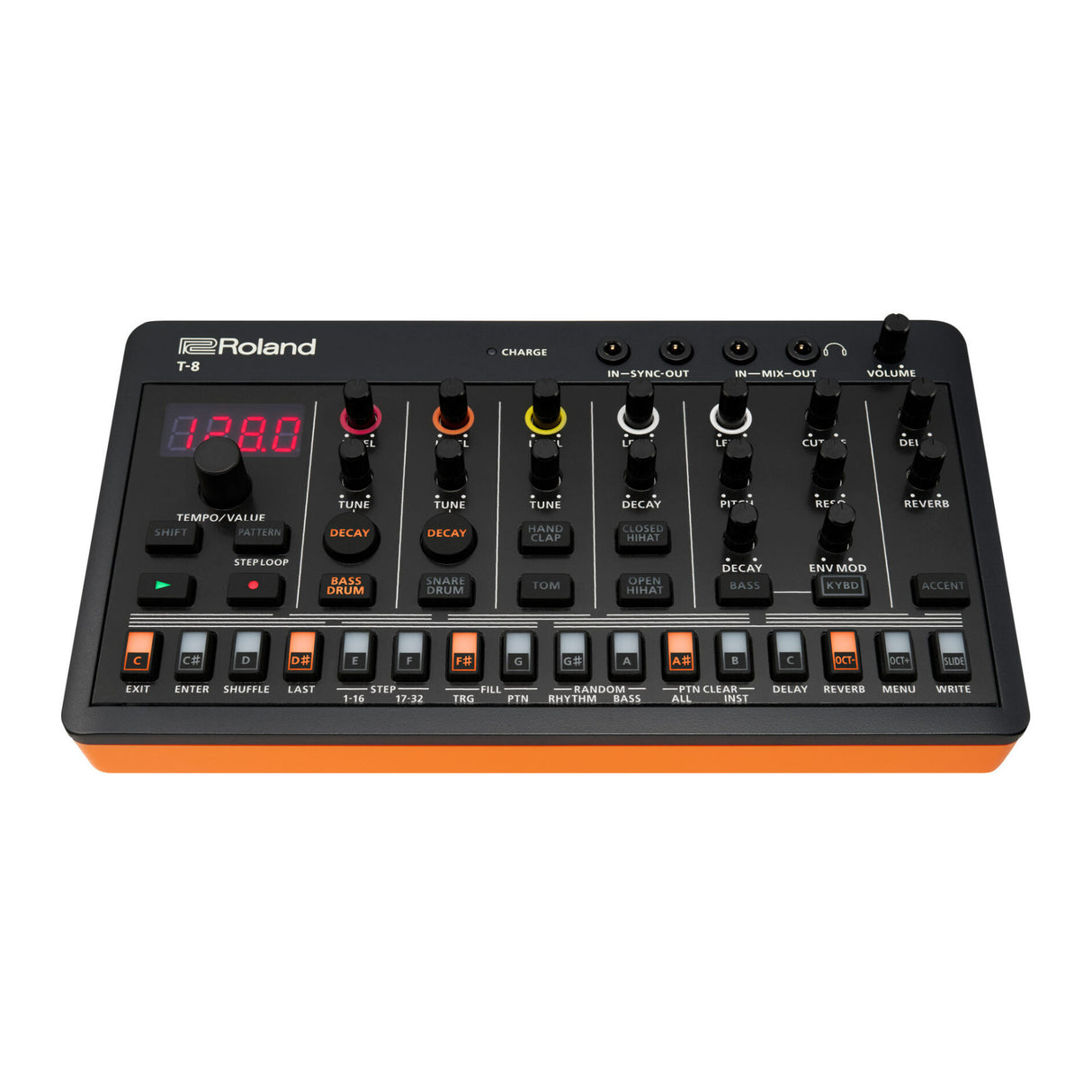 Roland AIRA Compact Ultra-Portable Bass Beat Machine with Six Rhythm Tracks