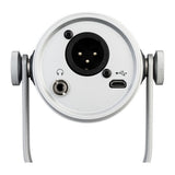 Shure MV7 MFi Certified Podcast Microphone with USB and XLR outputs (Silver)