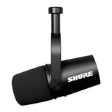 Shure MV7X Dynamic Podcast Microphone with Voice Isolation Technology (Black)