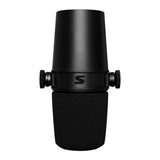 Shure MV7X Dynamic Podcast Microphone with Voice Isolation Technology (Black)