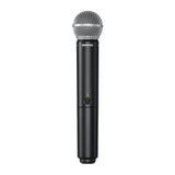 Shure BLX288/SM58 H10 Frequency Band Wireless Dual Microphone System (Silver)