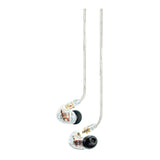 Shure SE535 Sound Isolating Earphones with 37dB Noise Cancellation (Clear)