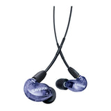 Shure SE215 Sound Isolating Earphones with 37dB Noise Cancellation (Purple)