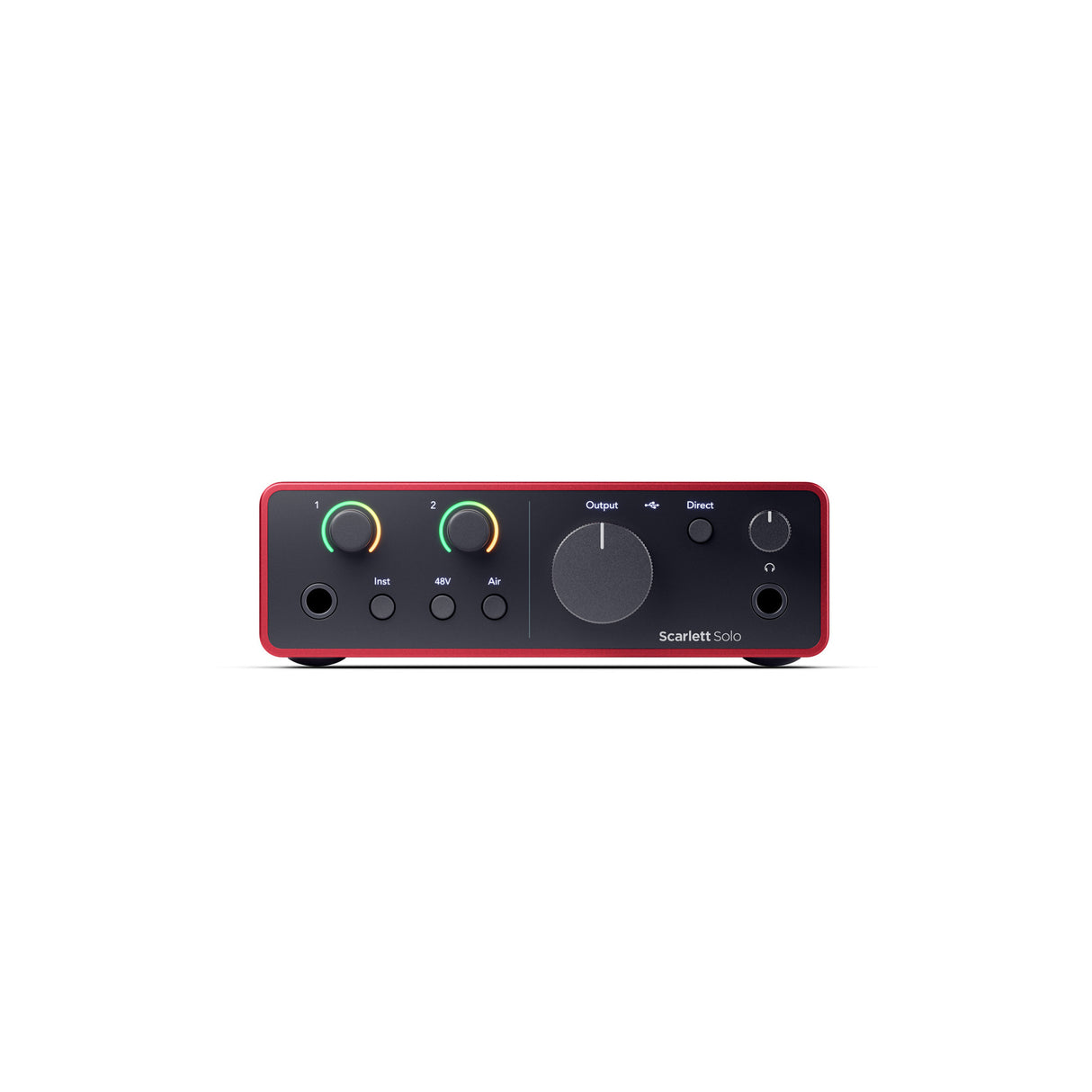 Focusrite Scarlett Solo 4th Gen USB Audio Interface with Scarlett Mic Pre