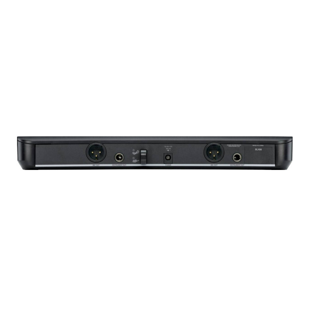Shure BLX288/PG58 Wireless Vocal System with PG58 Handheld Transmitters (H11 Frequency Band)