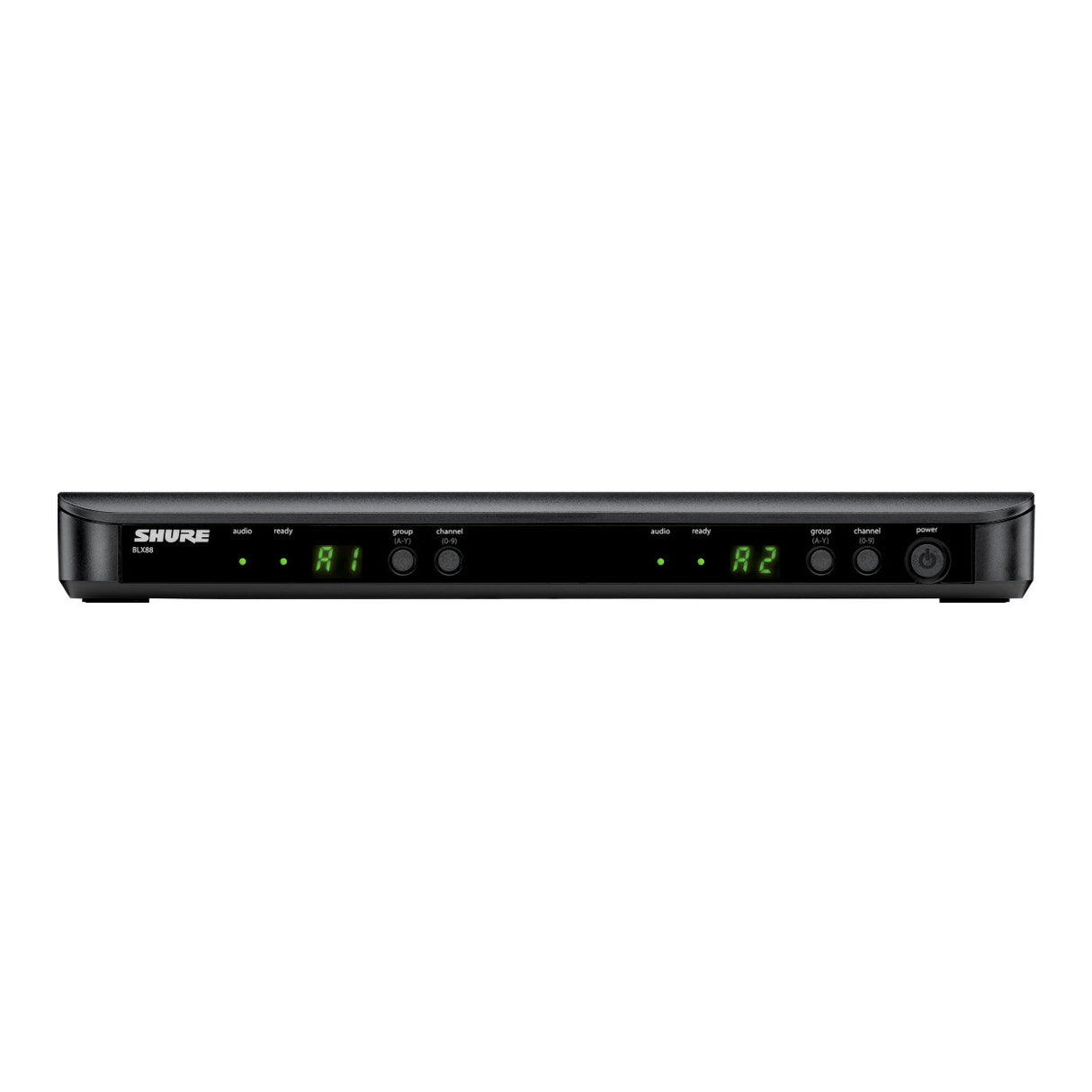 Shure BLX288/PG58 Wireless Vocal System with PG58 Handheld Transmitters (H11 Frequency Band)