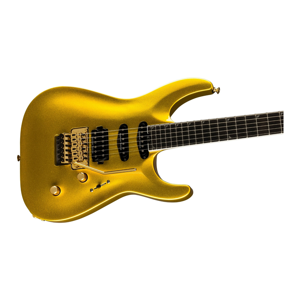 Jackson Pro Plus Series Soloist SLA3 6-String Electric Guitar (Gold Bullion)