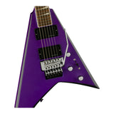Jackson X Rhoads RRX24 6-String Guitar (Purple Metallic with Black Bevels)