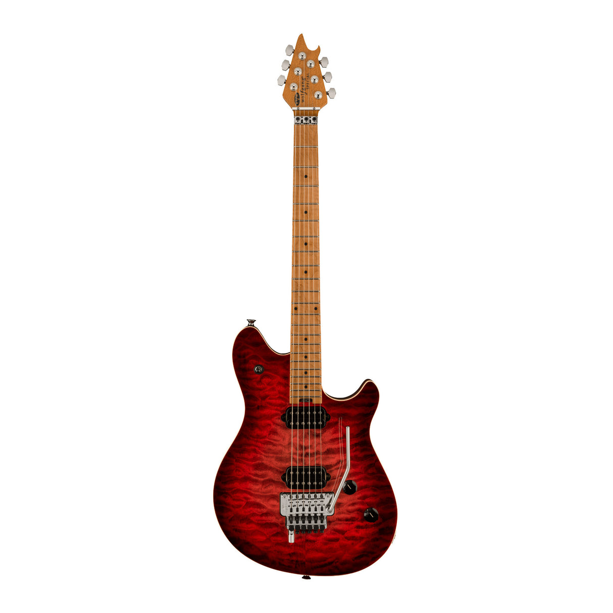 EVH Wolfgang Special QM 6-String Right-Handed Electric Guitar (Sangria)
