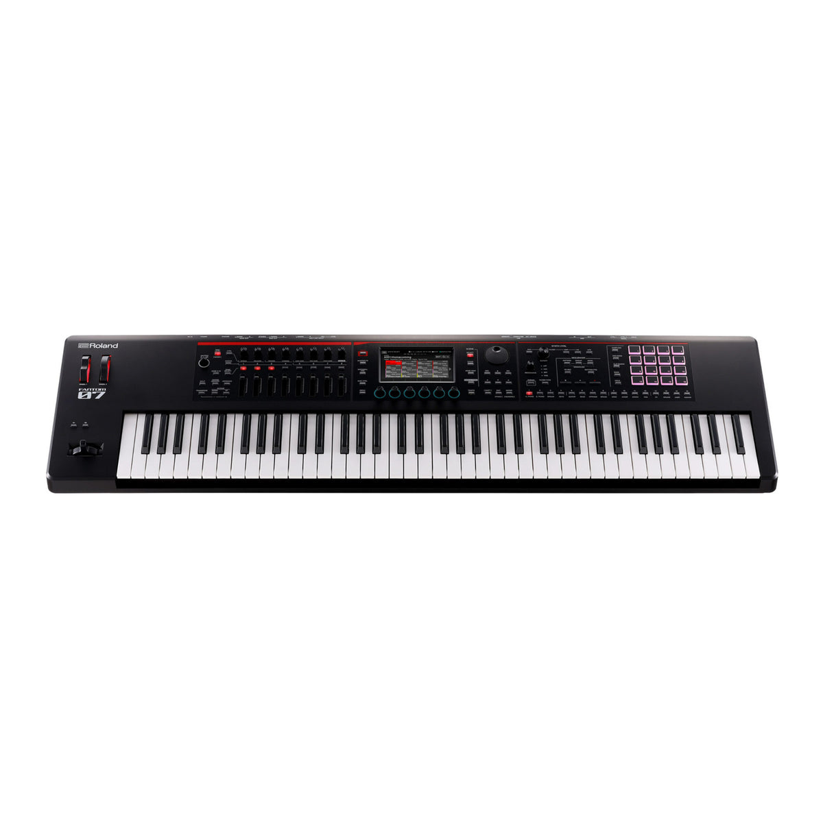 Roland FANTOM-07 76-Key Workstation Synthesizer Keyboard w/Keyboard Stand Bundle