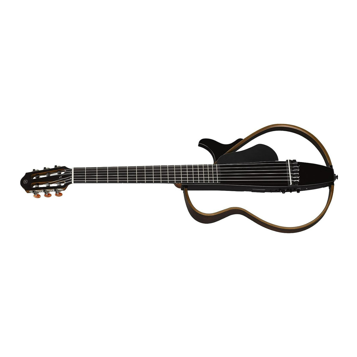 Yamaha SLG200N 6-Nylon String Guitar (Right-Handed, Translucent Black)