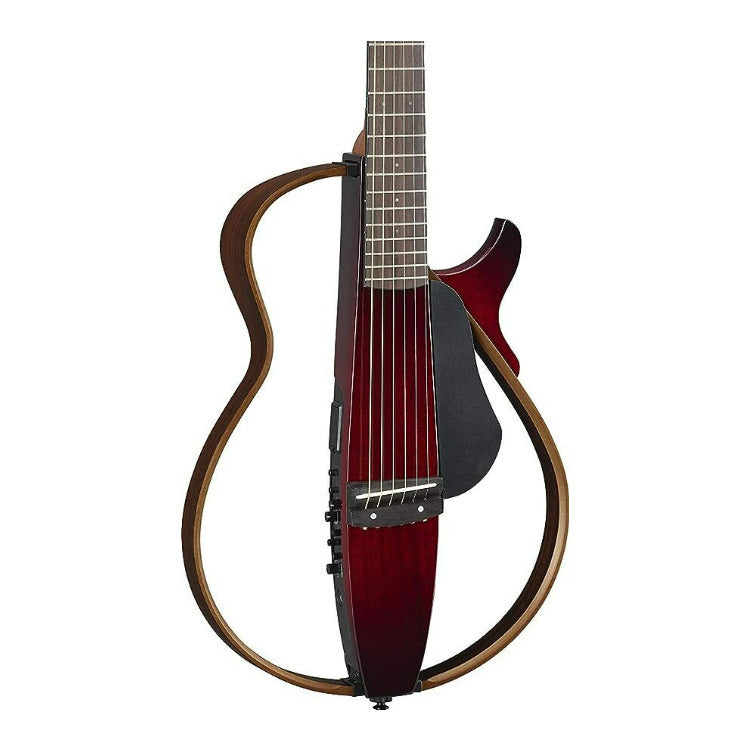 Yamaha SLG200S 6-Steel String Silent Guitar (Right-Handed, Crimson Red Burst)
