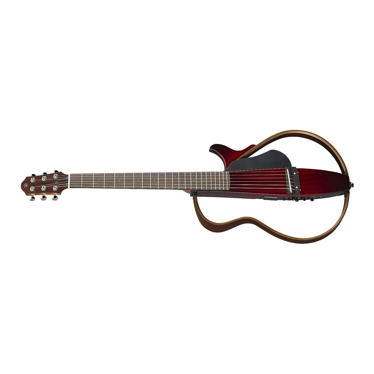 Yamaha SLG200S 6-Steel String Silent Guitar (Right-Handed, Crimson Red Burst)