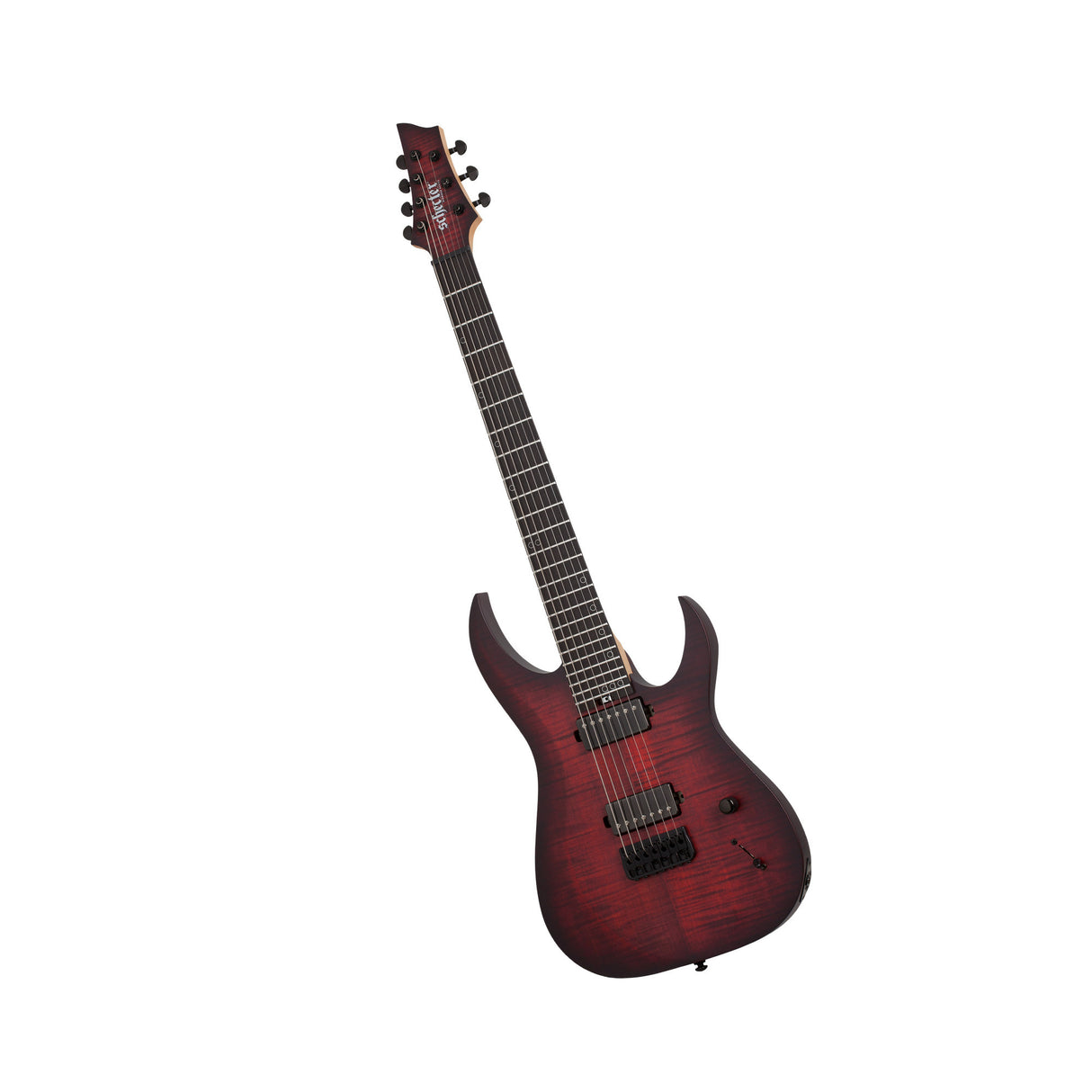 Schecter Sunset-7 Extreme 7-String Electric Guitar (Right-Handed, Scarlet Burst)