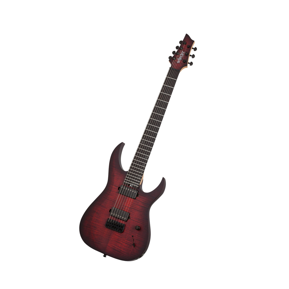 Schecter Sunset-7 Extreme 7-String Electric Guitar (Right-Handed, Scarlet Burst)