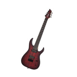 Schecter Sunset-7 Extreme 7-String Electric Guitar (Right-Handed, Scarlet Burst)