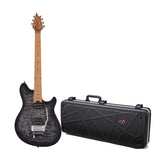 EVH Wolfgang Special QM 6-String Electric Guitar (Charcoal Burst) with Hard Case