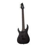 Schecter Sunset-7 Triad 7-String Electric Guitar (Left-Handed, Gloss Black)
