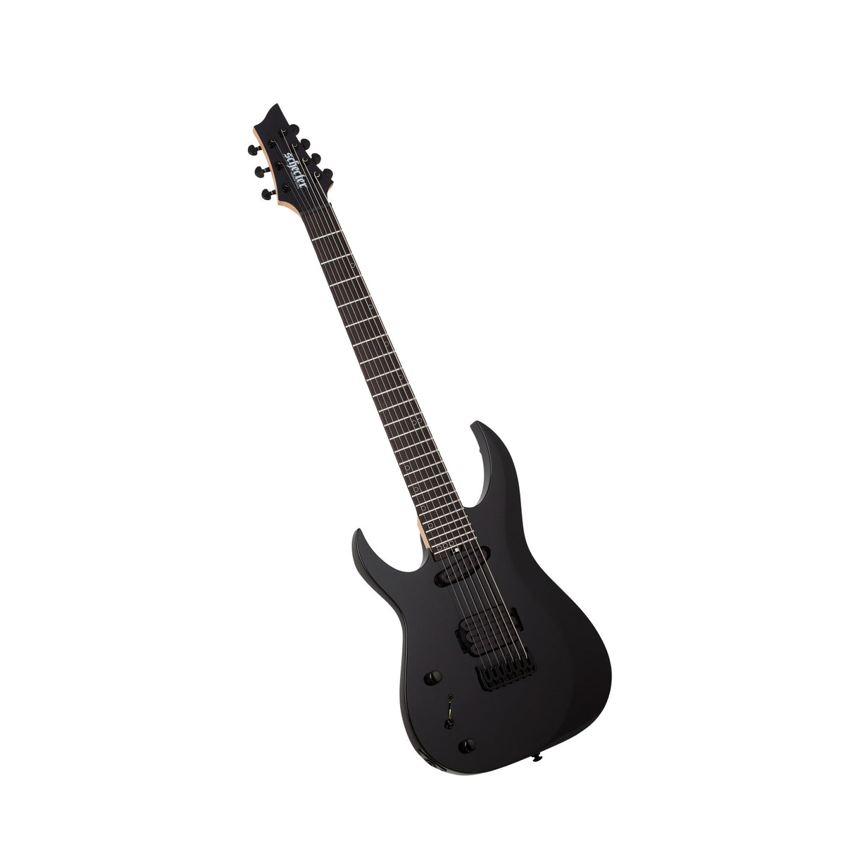 Schecter Sunset-7 Triad 7-String Electric Guitar (Left-Handed, Gloss Black)