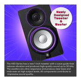 Yamaha HS5 70W Powered Studio Monitor Speaker Pair with Subwoofer Bundle
