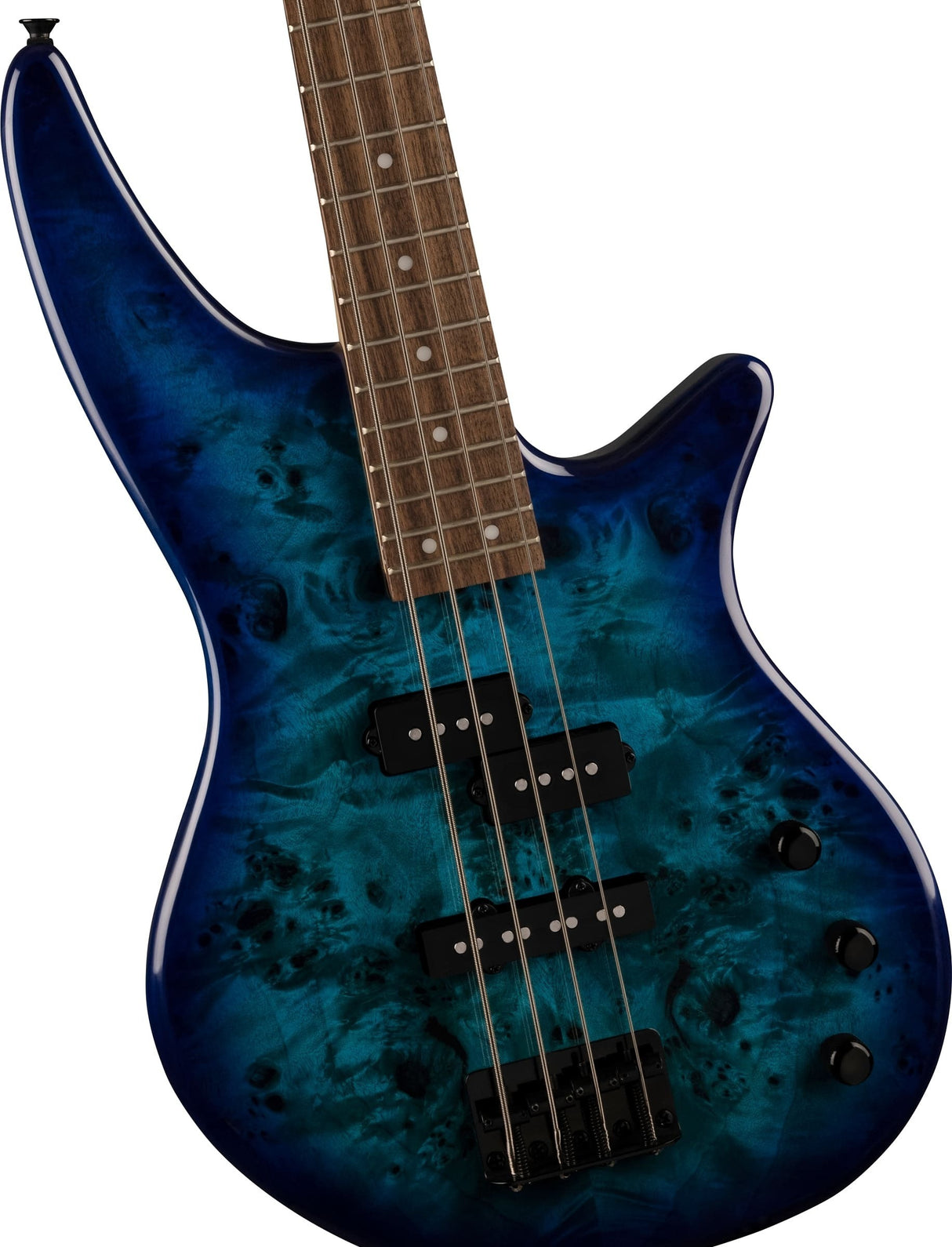 Jackson JS Series Spectra Bass JS2P, Laurel Fingerboard, Blue Burst