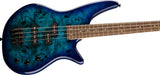 Jackson JS Series Spectra Bass JS2P, Laurel Fingerboard, Blue Burst