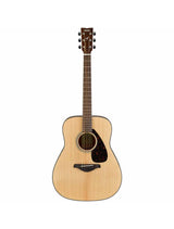 Yamaha FG800J Solid Top Dreadnought Acoustic Guitar, Natural