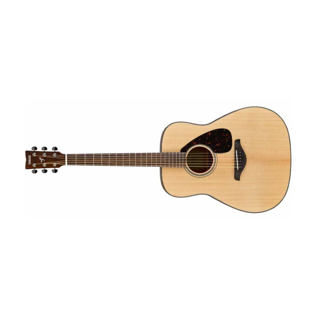 Yamaha FG800J Solid Top Dreadnought Acoustic Guitar, Natural