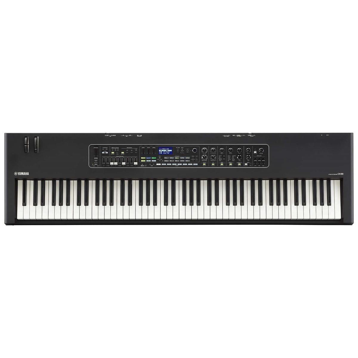 Yamaha CK88 88-Key Stage Keyboard with Built-In Speakers, MIDI Interface (Black)