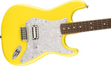 Fender Limited Edition Tom Delonge Stratocaster Graffiti Yellow Electric Guitar