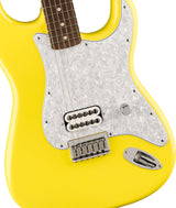 Fender Limited Edition Tom Delonge Stratocaster Graffiti Yellow Electric Guitar