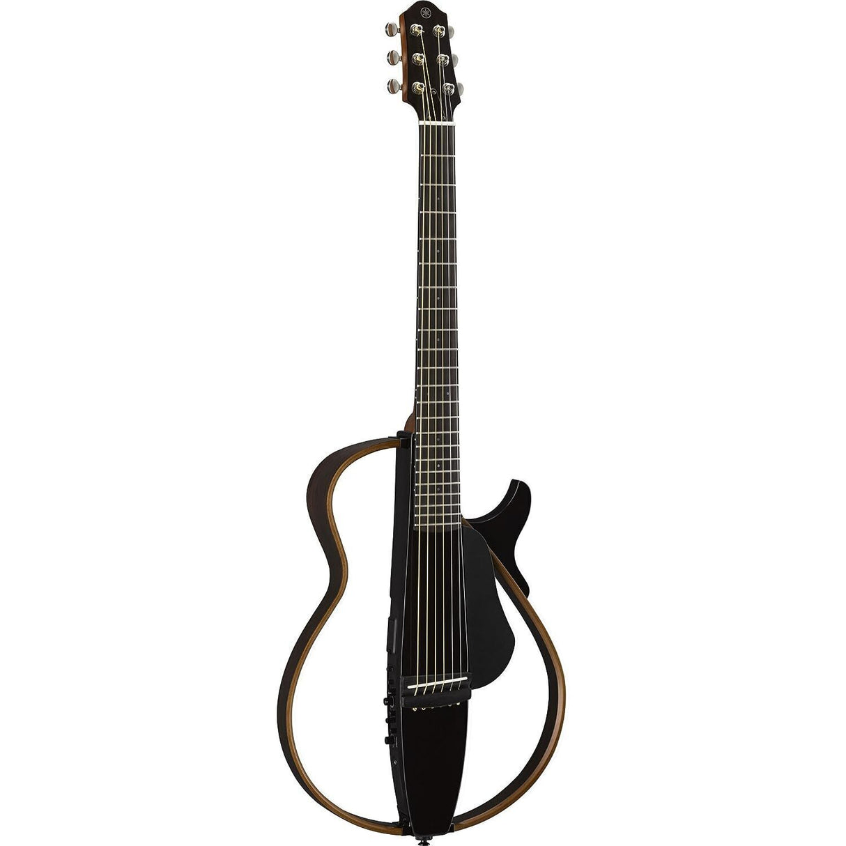 Yamaha SLG200S 6-Steel String Silent Guitar (Right-Handed, Translucent Black)