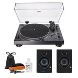 Audio-Technica AT-LP120X-USB Turnable with 2nd Gen Presonus Monitors Bundle