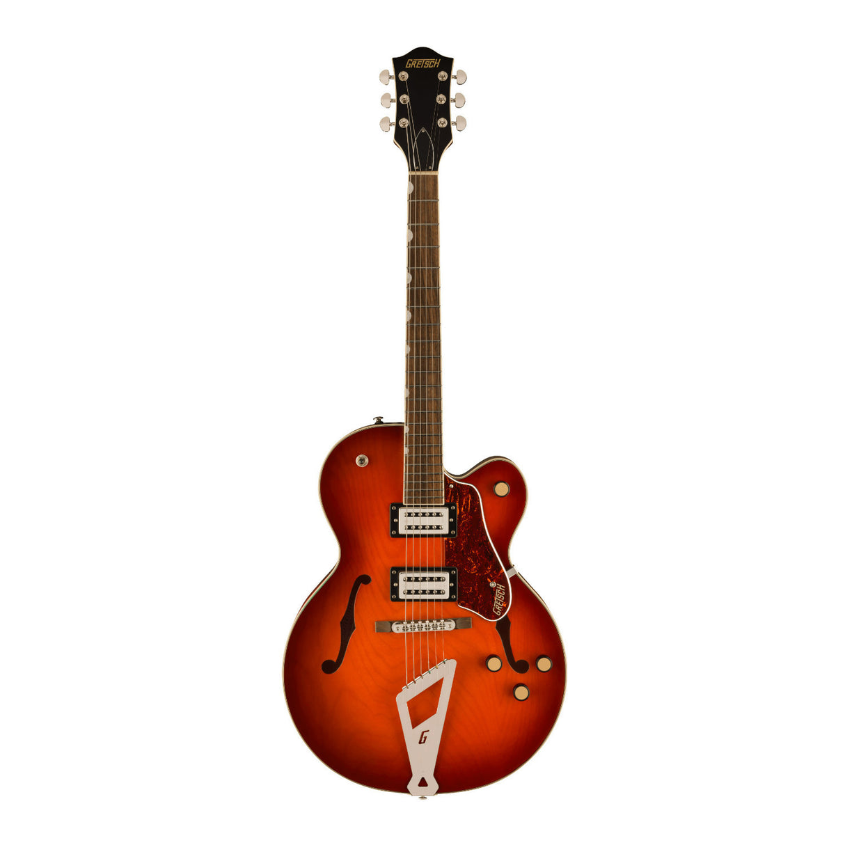 Gretsch G2420 Streamliner Hollow Body Right-Handed Guitar (Fireburst) Bundle