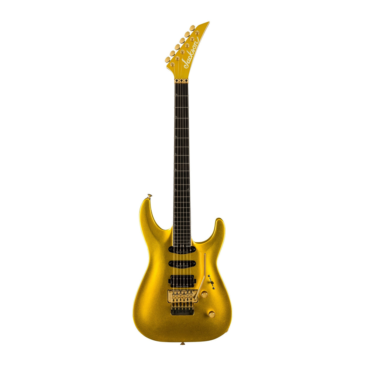 Jackson Pro Plus Series Soloist SLA3 Electric Guitar (Gold Bullion) with Case