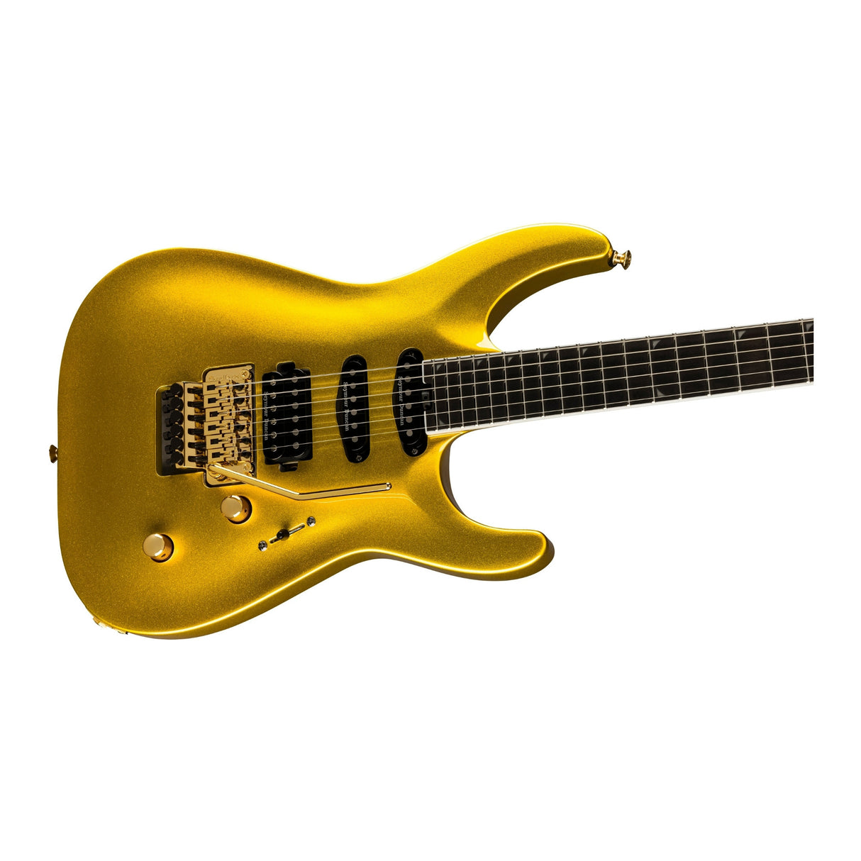 Jackson Pro Plus Series Soloist SLA3 Electric Guitar (Gold Bullion) with Case