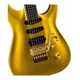 Jackson Pro Plus Series Soloist SLA3 Electric Guitar (Gold Bullion) with Case